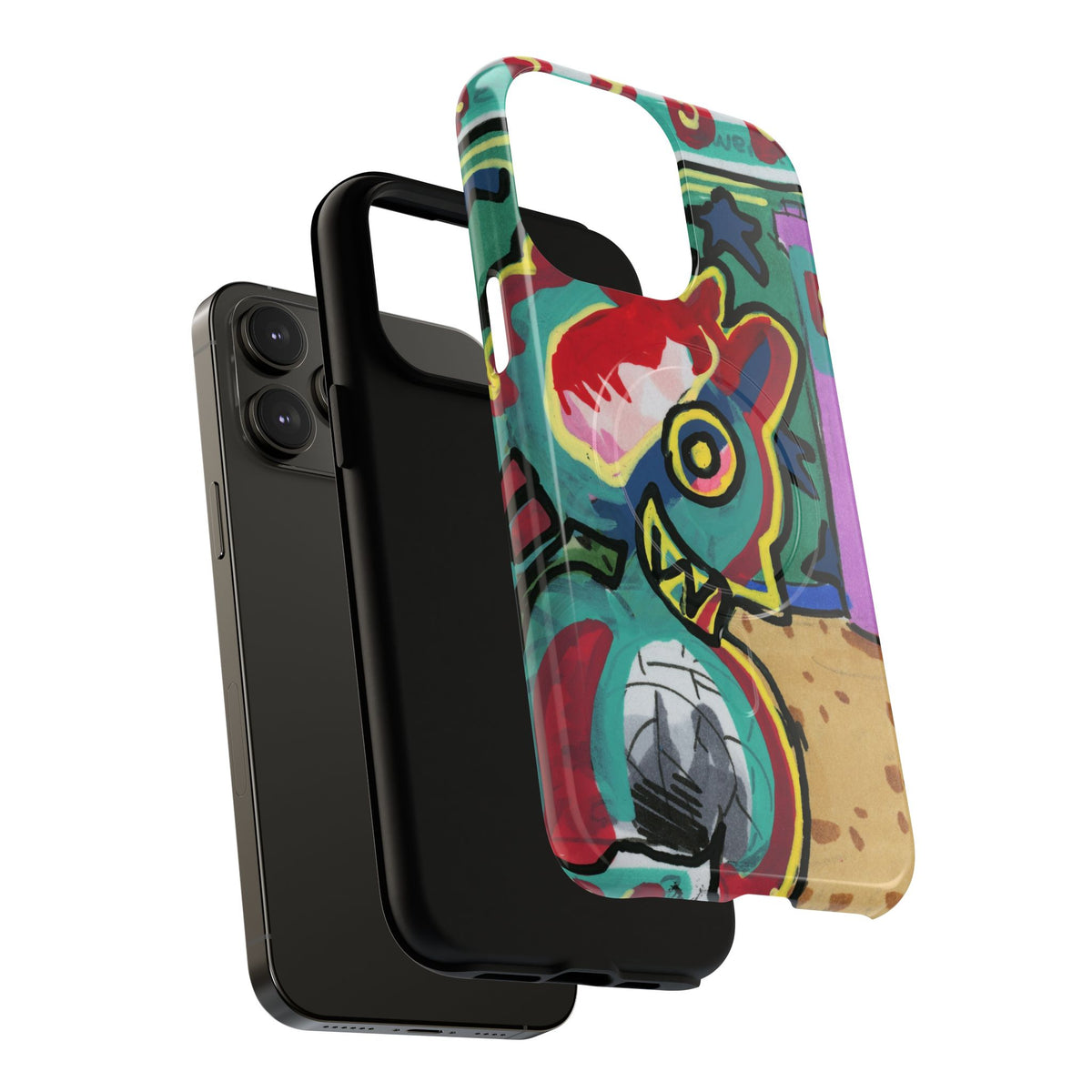 Smiley Creature Tough Magnetic Cases