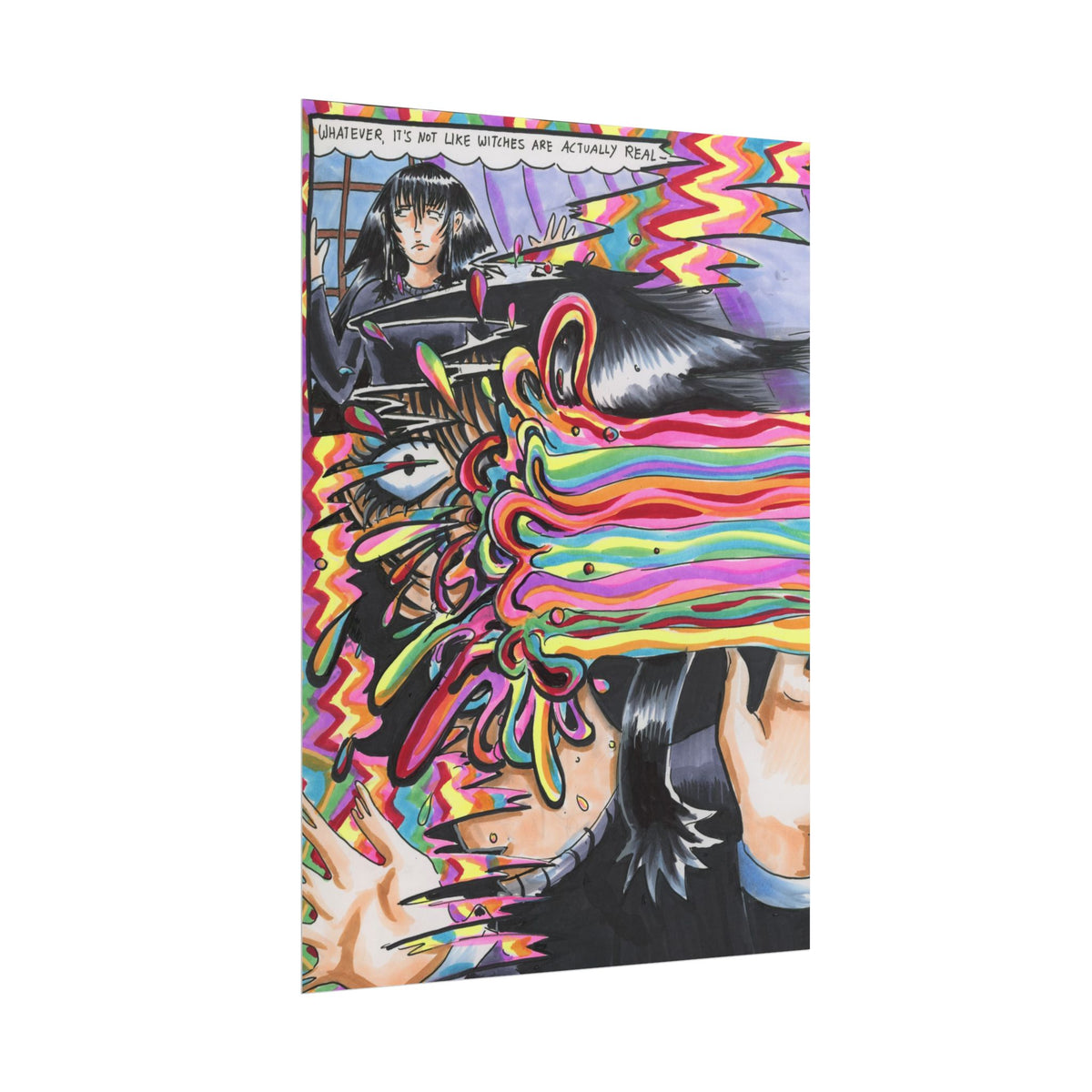 "Witches are real!?" Print