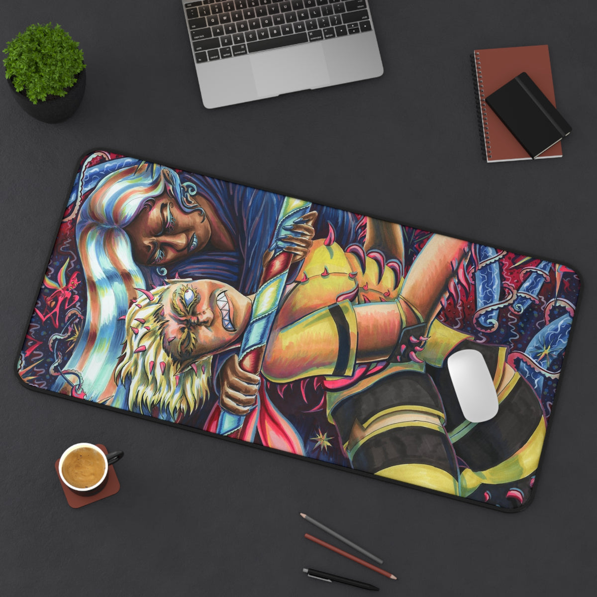 Desk Mat - Sister Duel