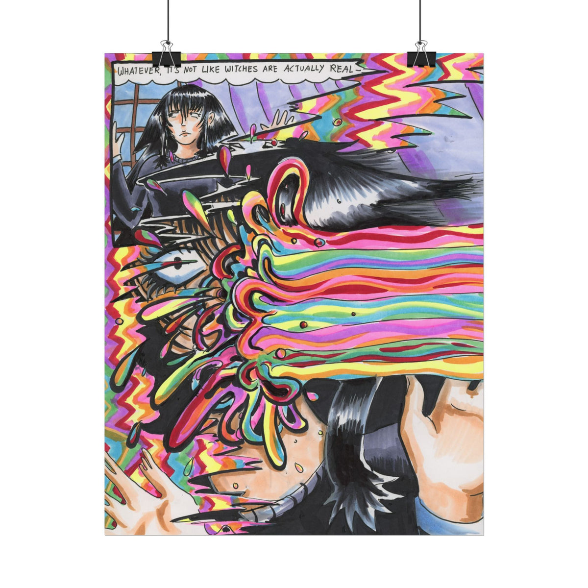 "Witches are real!?" Print