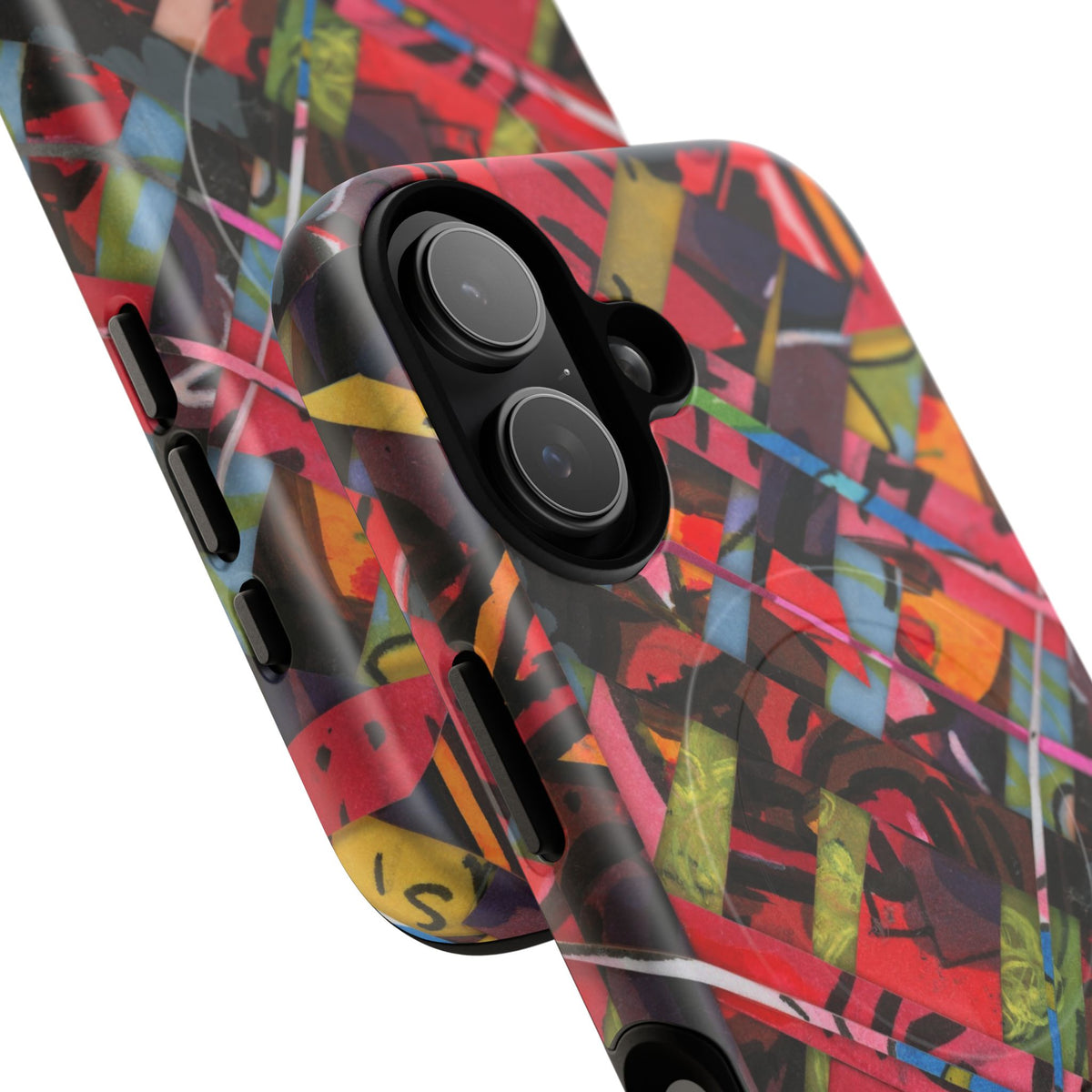 Abstracted Scraps Tough Magnetic Cases