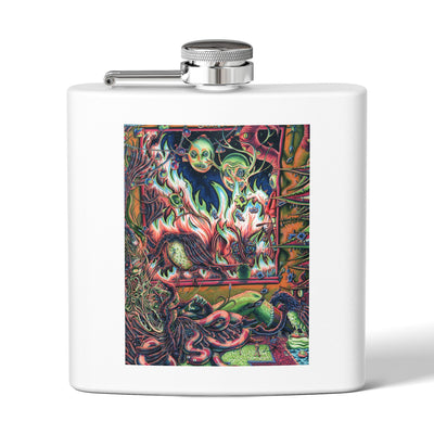 6oz Stainless Steel Flask — Early Bird