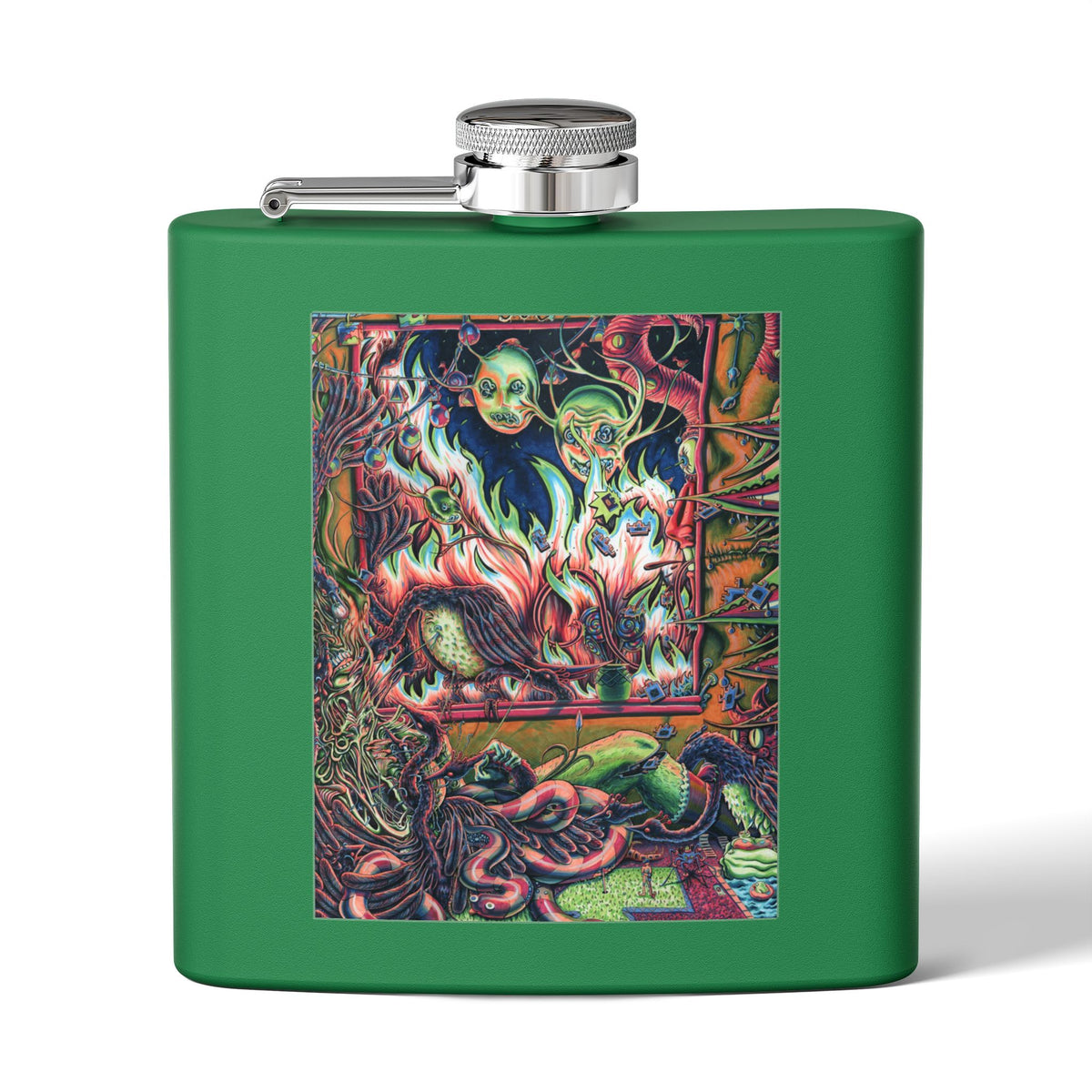 6oz Stainless Steel Flask — Early Bird