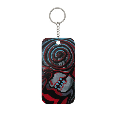 Mental Torment Double-Sided Keychain Charm