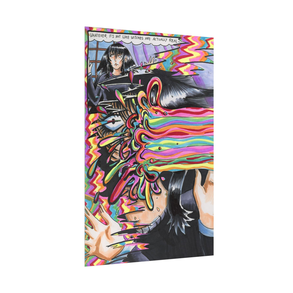 "Witches are real!?" Print