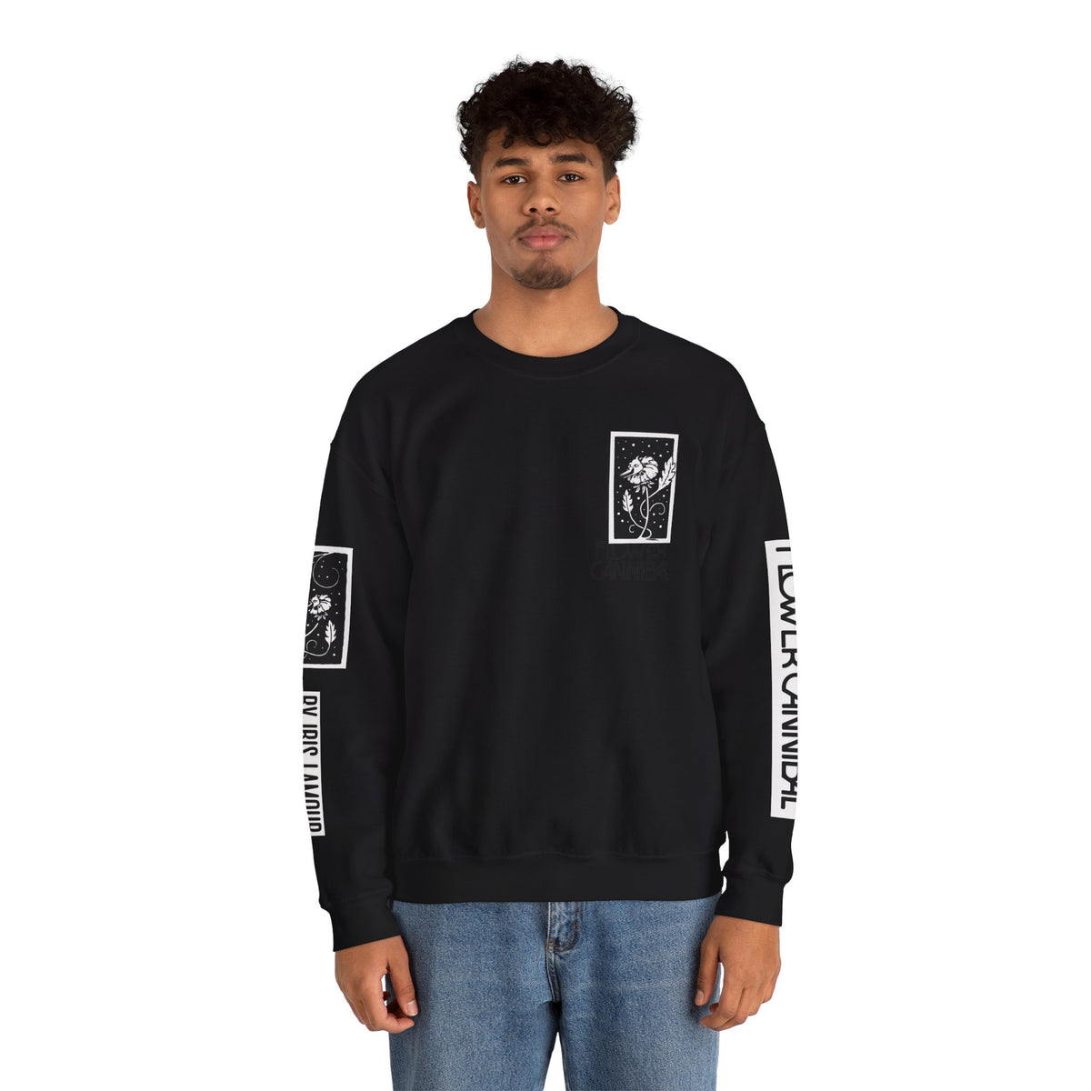 Crewneck Sweatshirt (Unisex Heavy Blend™) - Flower Cannibal