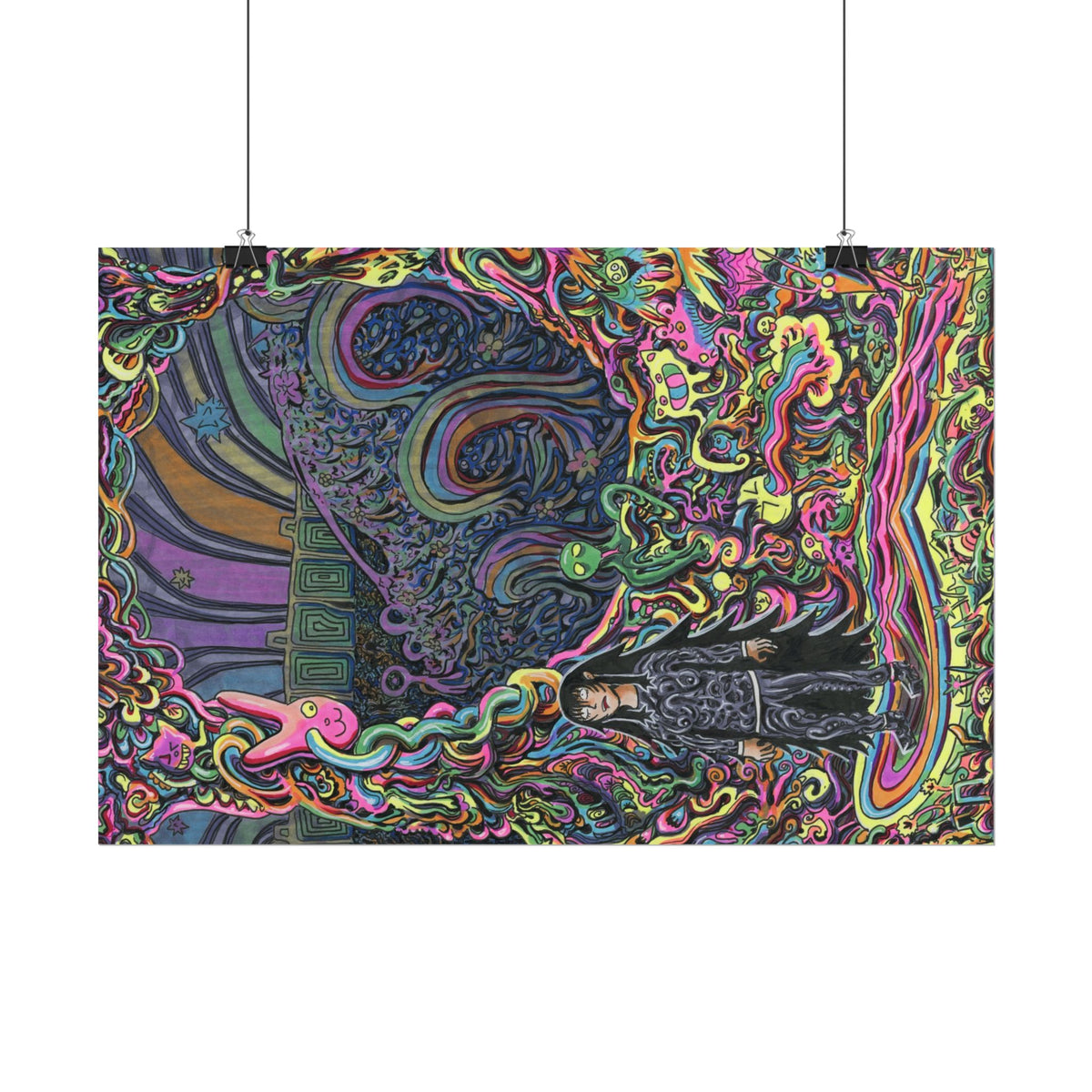"Welcome to Floofle World" Print