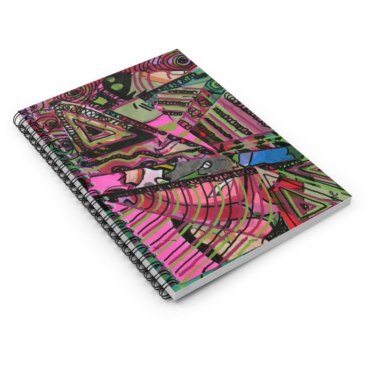Spring Vibes Spiral Notebook - Ruled Line