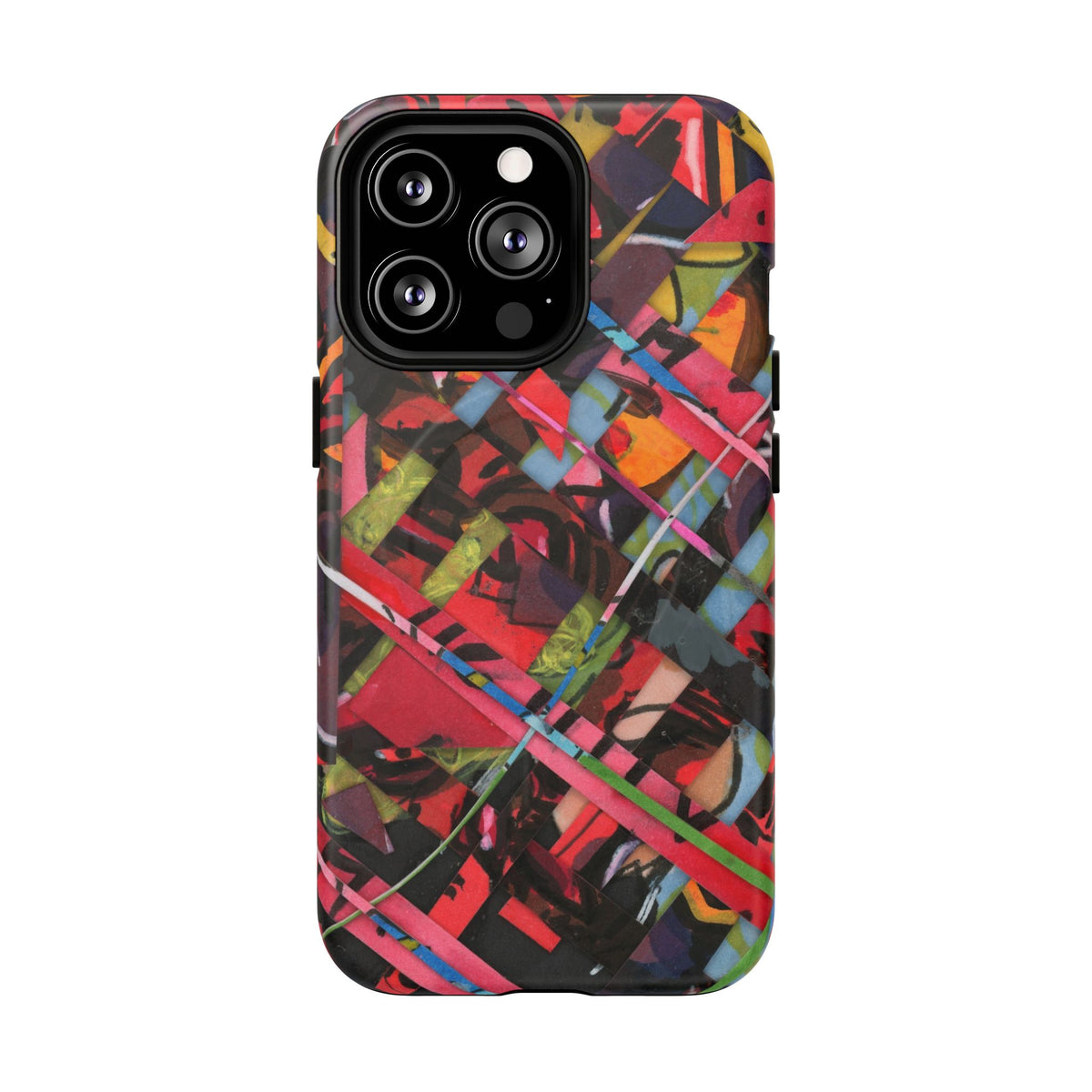 Abstracted Scraps Tough Magnetic Cases