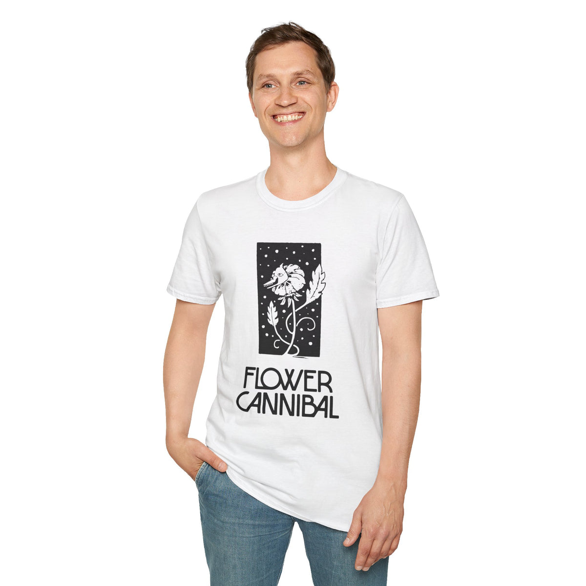 Unisex Softstyle T-Shirt - Flower Cannibal