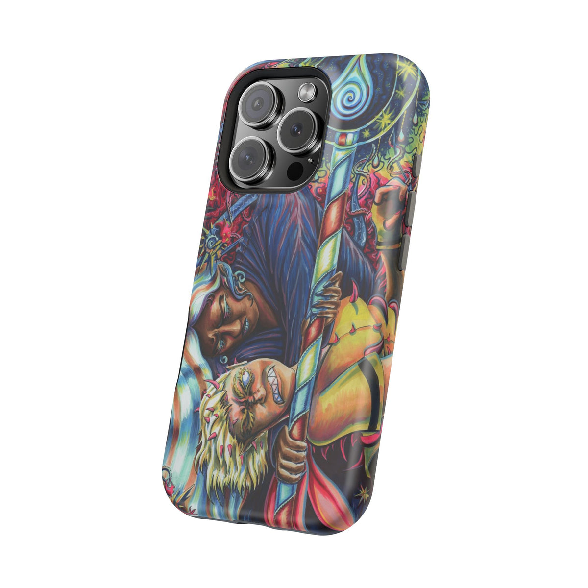 Magnetic Impact-Resistant Phone Case - Sister Duel