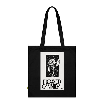 Tote Bag (Black) - Flower Cannibal