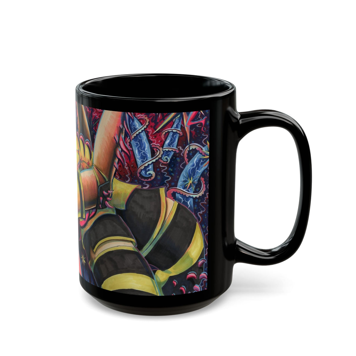 Black Mug (11oz, 15oz) -  Sister Duel