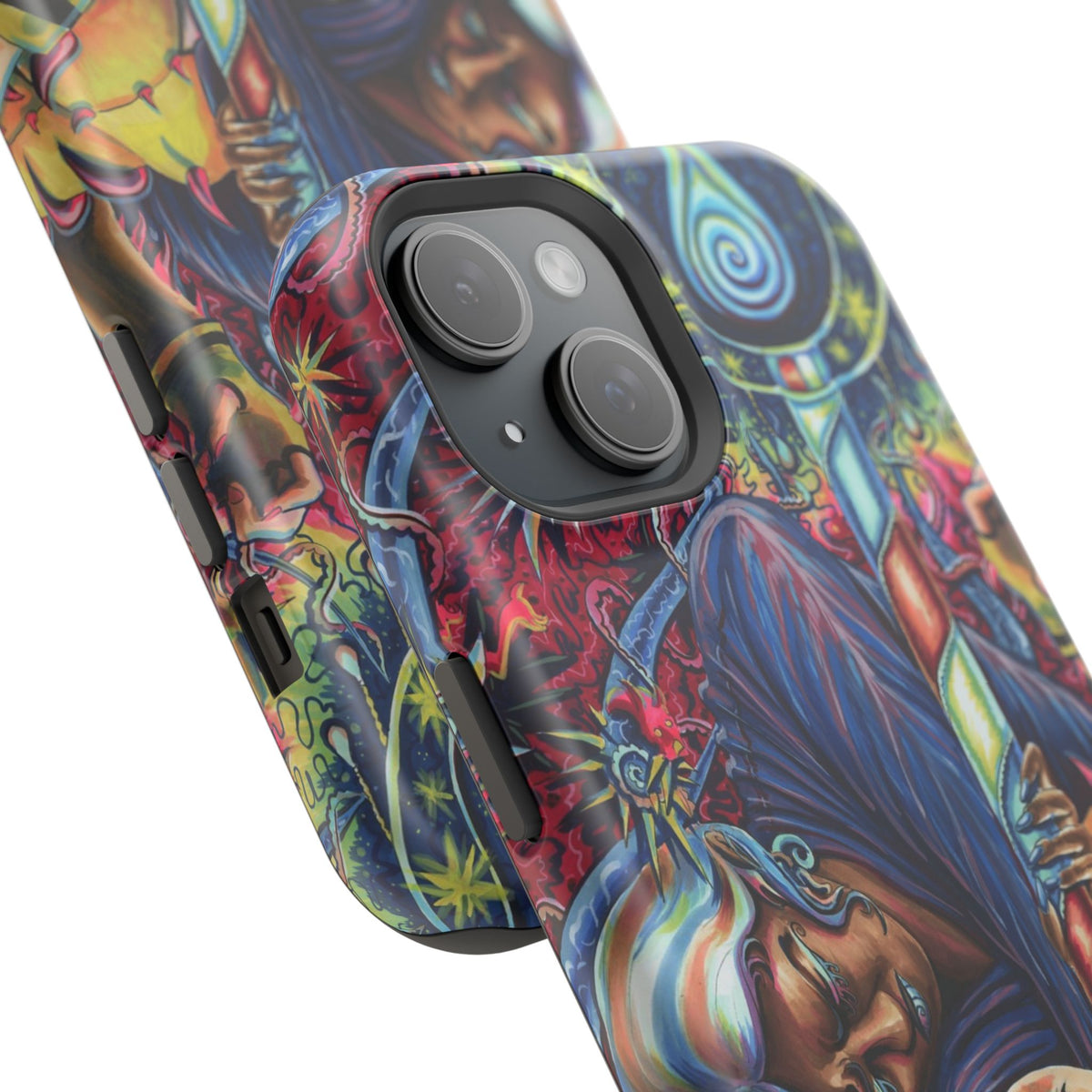 Magnetic Impact-Resistant Phone Case - Sister Duel