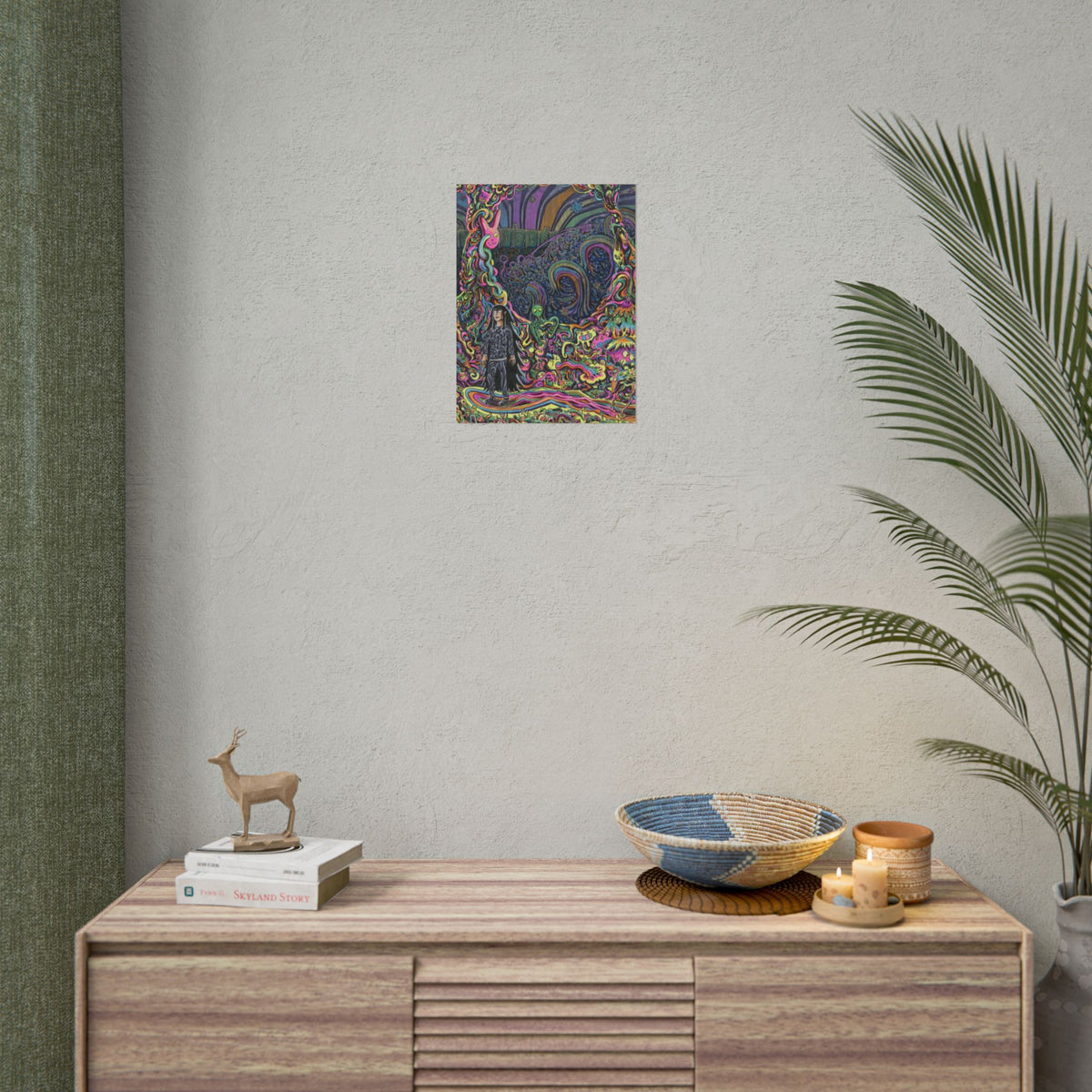 "Welcome to Floofle World" Print