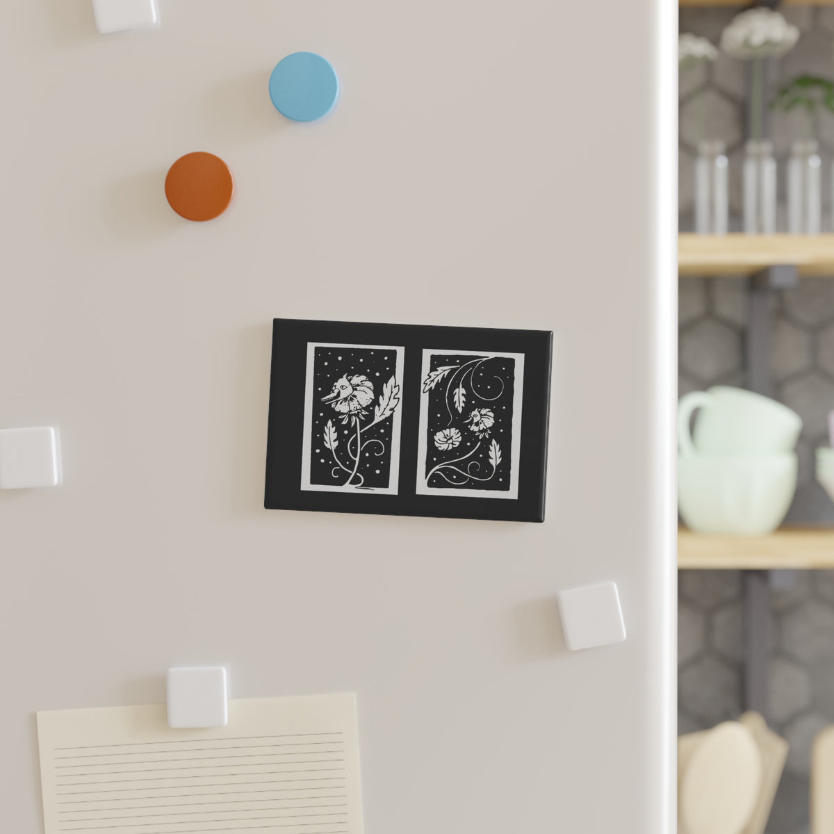 Magnet Set (1 & 10 pcs) - Flower Cannibal Duo