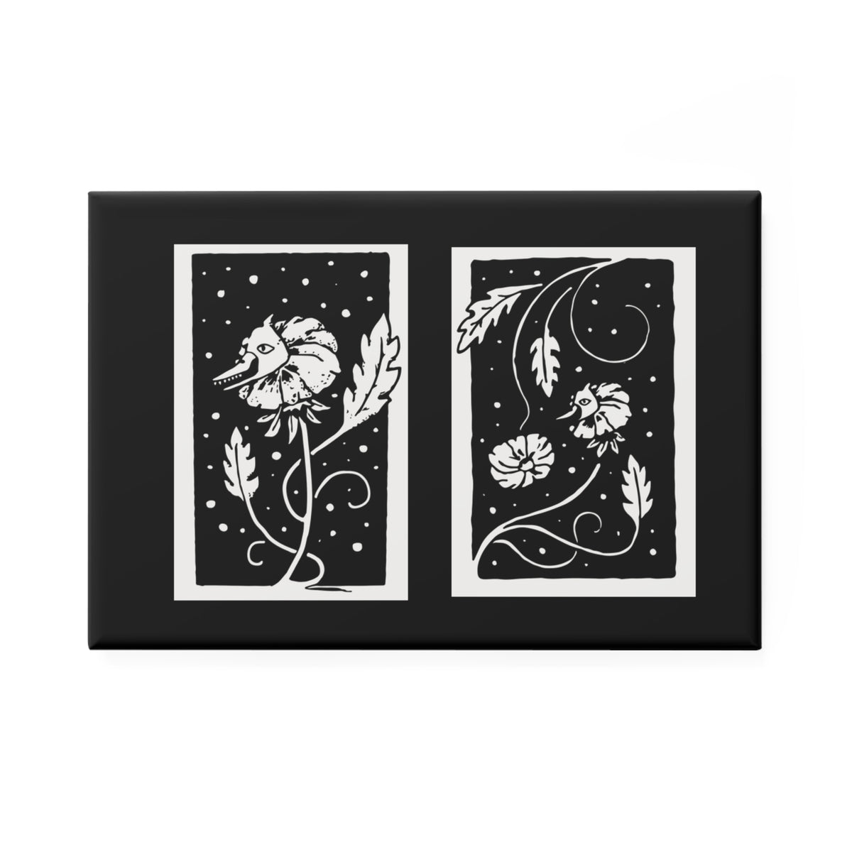 Magnet Set (1 & 10 pcs) - Flower Cannibal Duo