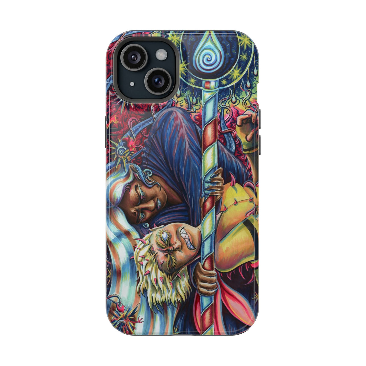 Magnetic Impact-Resistant Phone Case - Sister Duel