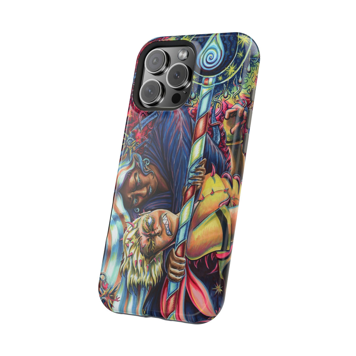 Magnetic Impact-Resistant Phone Case - Sister Duel