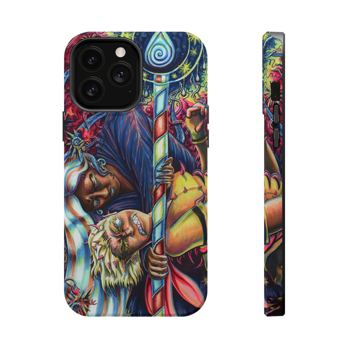 Magnetic Impact-Resistant Phone Case - Sister Duel
