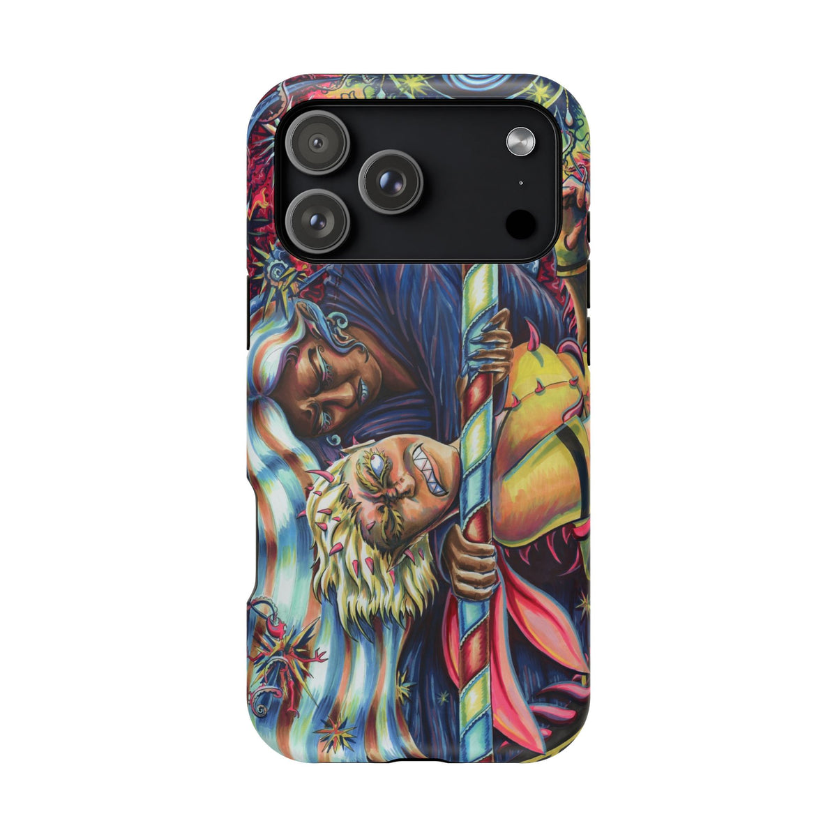 Magnetic Impact-Resistant Phone Case - Sister Duel