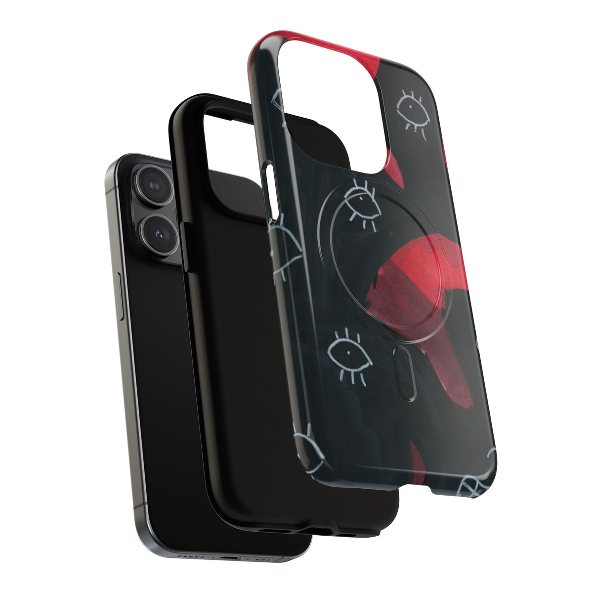 Eyeball Rage Tough Magnetic Cases