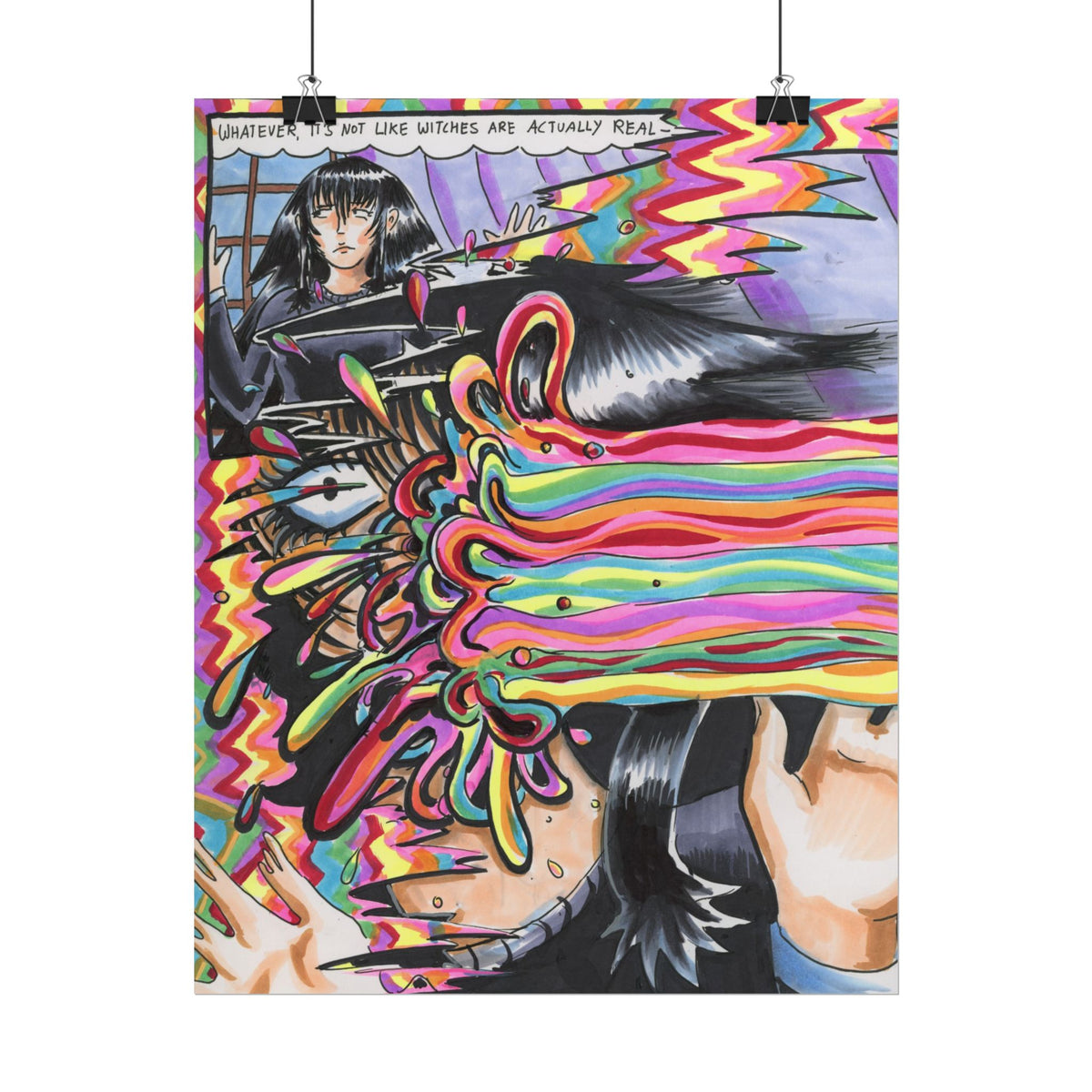 "Witches are real!?" Print