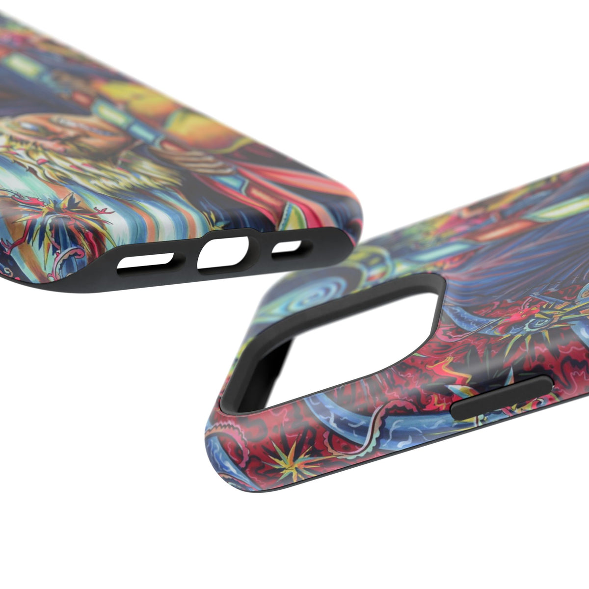 Magnetic Impact-Resistant Phone Case - Sister Duel