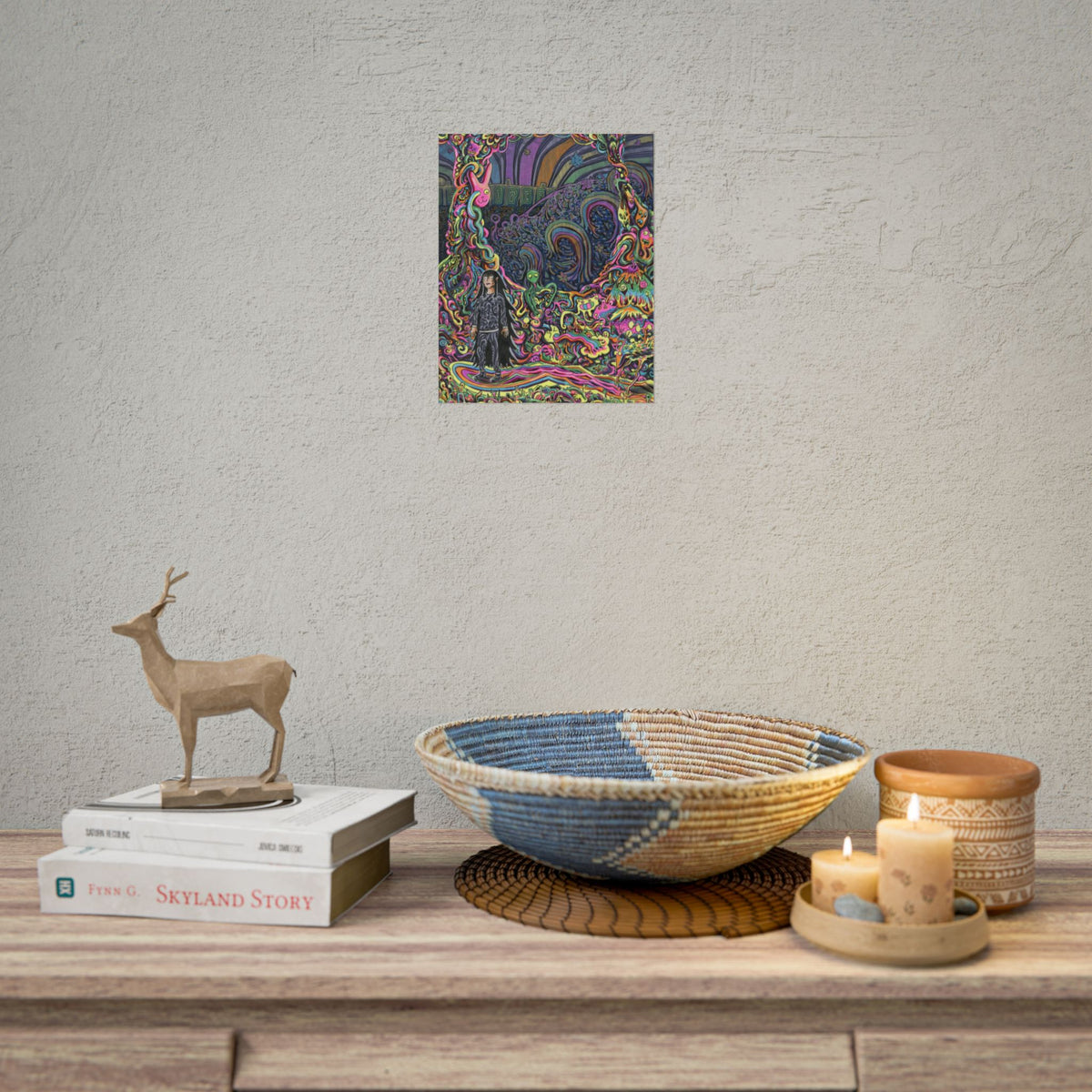 "Welcome to Floofle World" Print