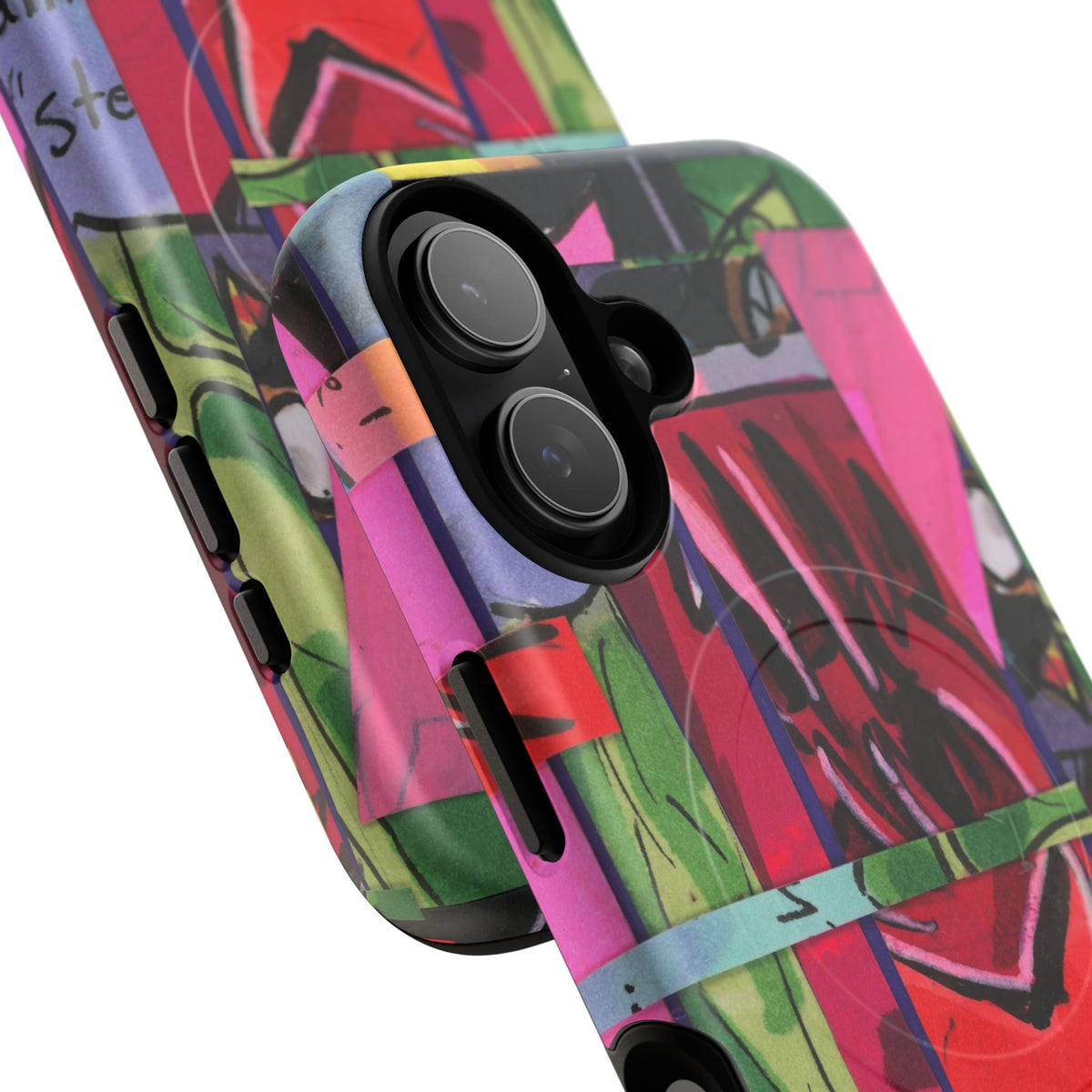 Abstracted Demon Tough Magnetic Cases