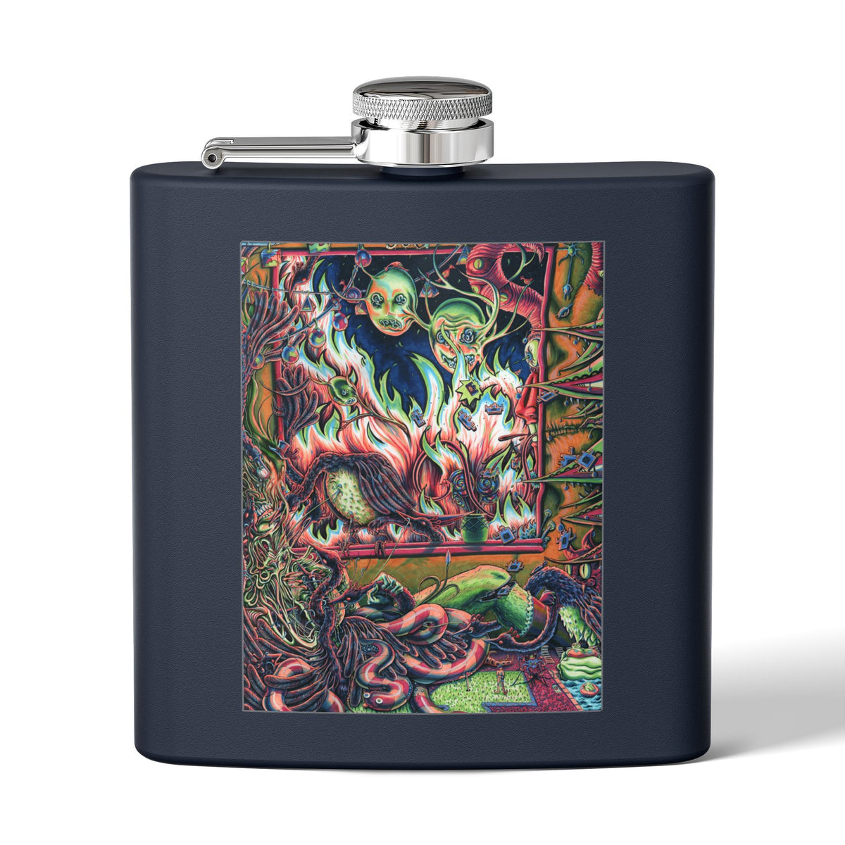 6oz Stainless Steel Flask — Early Bird