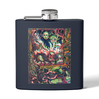 6oz Stainless Steel Flask — Early Bird