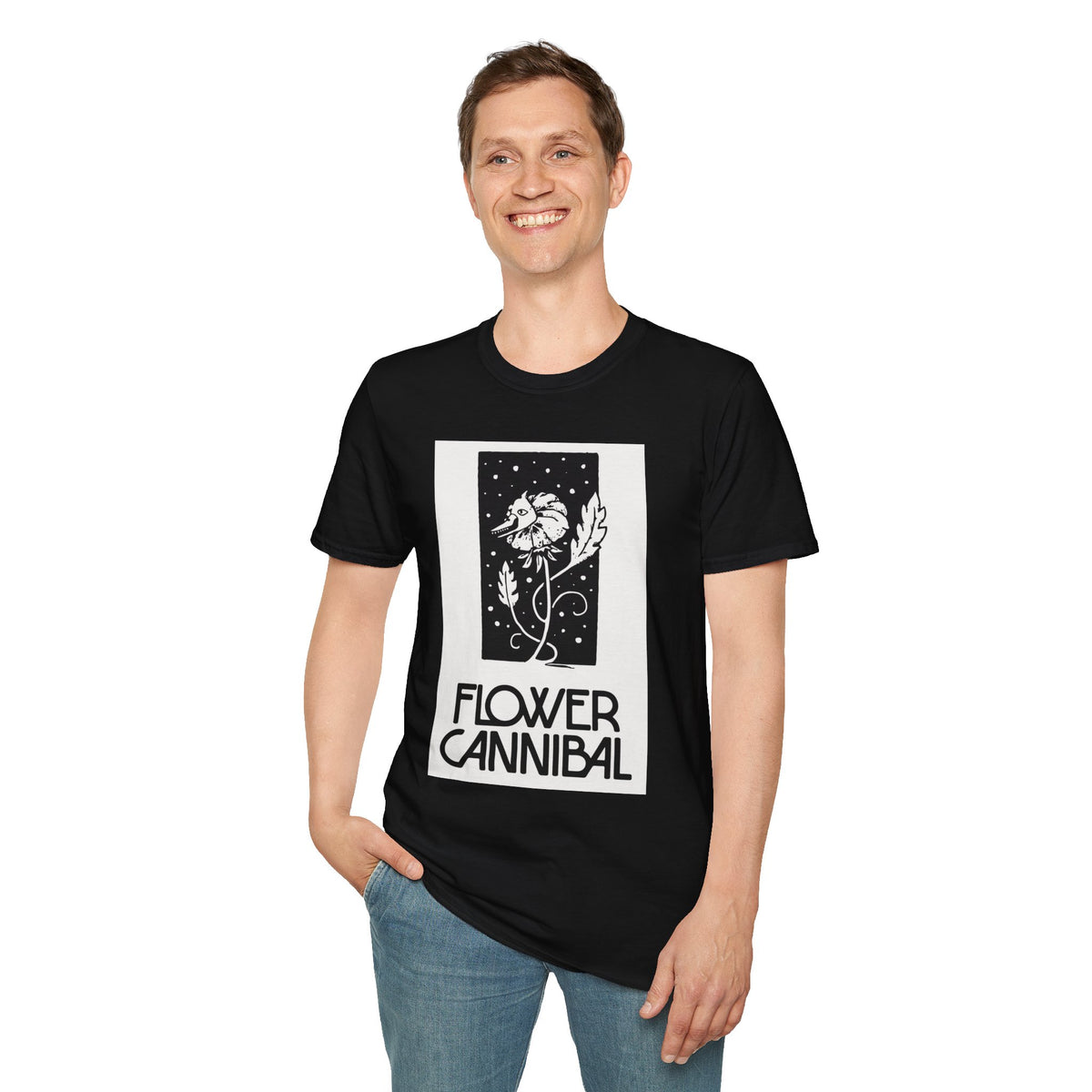 Unisex Softstyle T-Shirt - Flower Cannibal