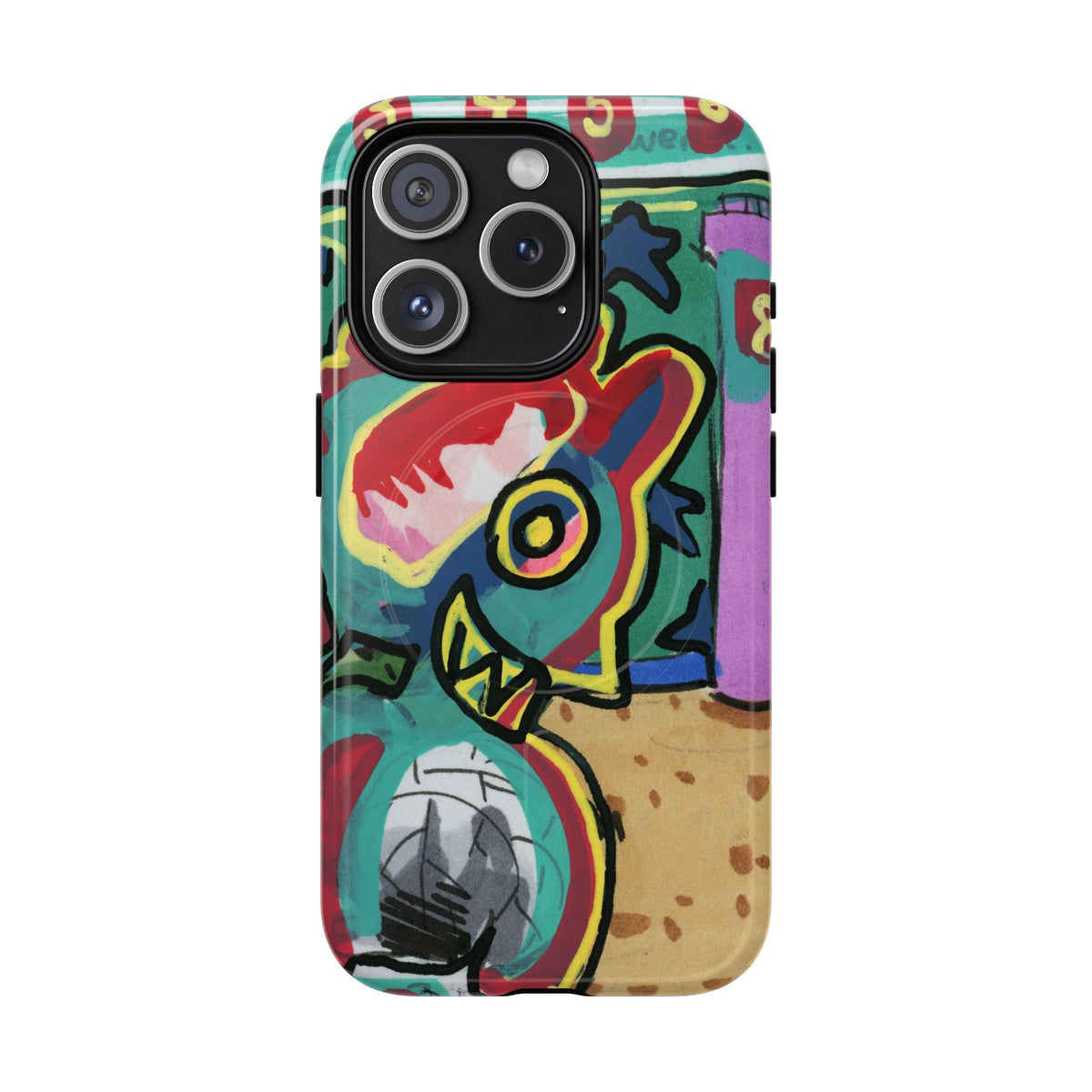 Smiley Creature Tough Magnetic Cases