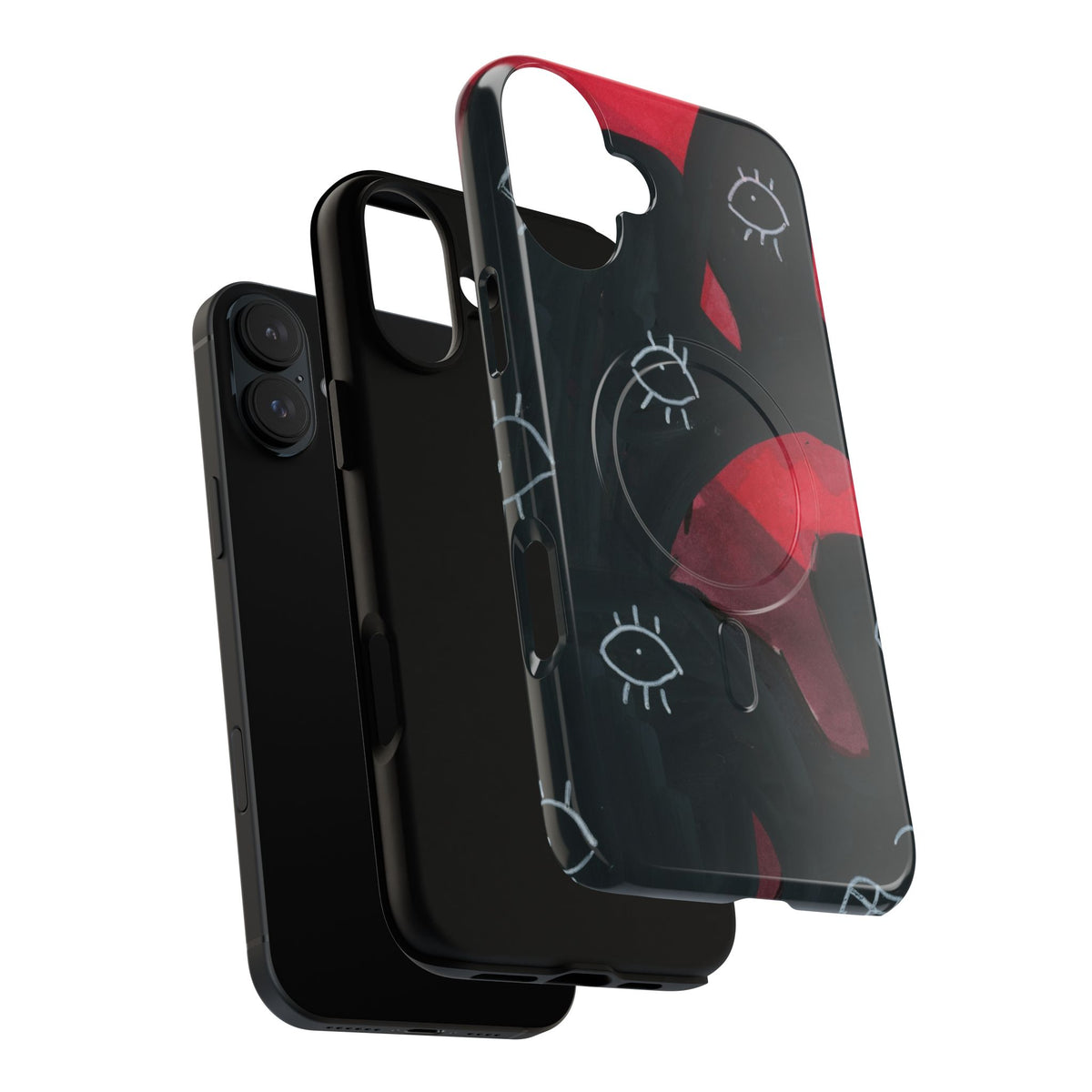 Eyeball Rage Tough Magnetic Cases