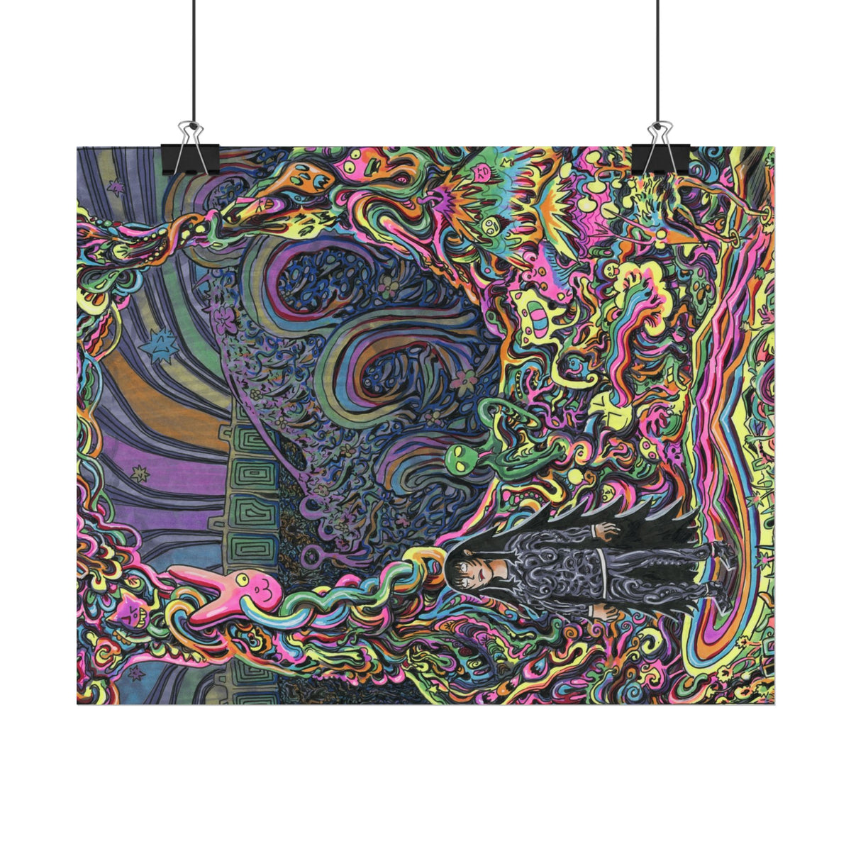 "Welcome to Floofle World" Print