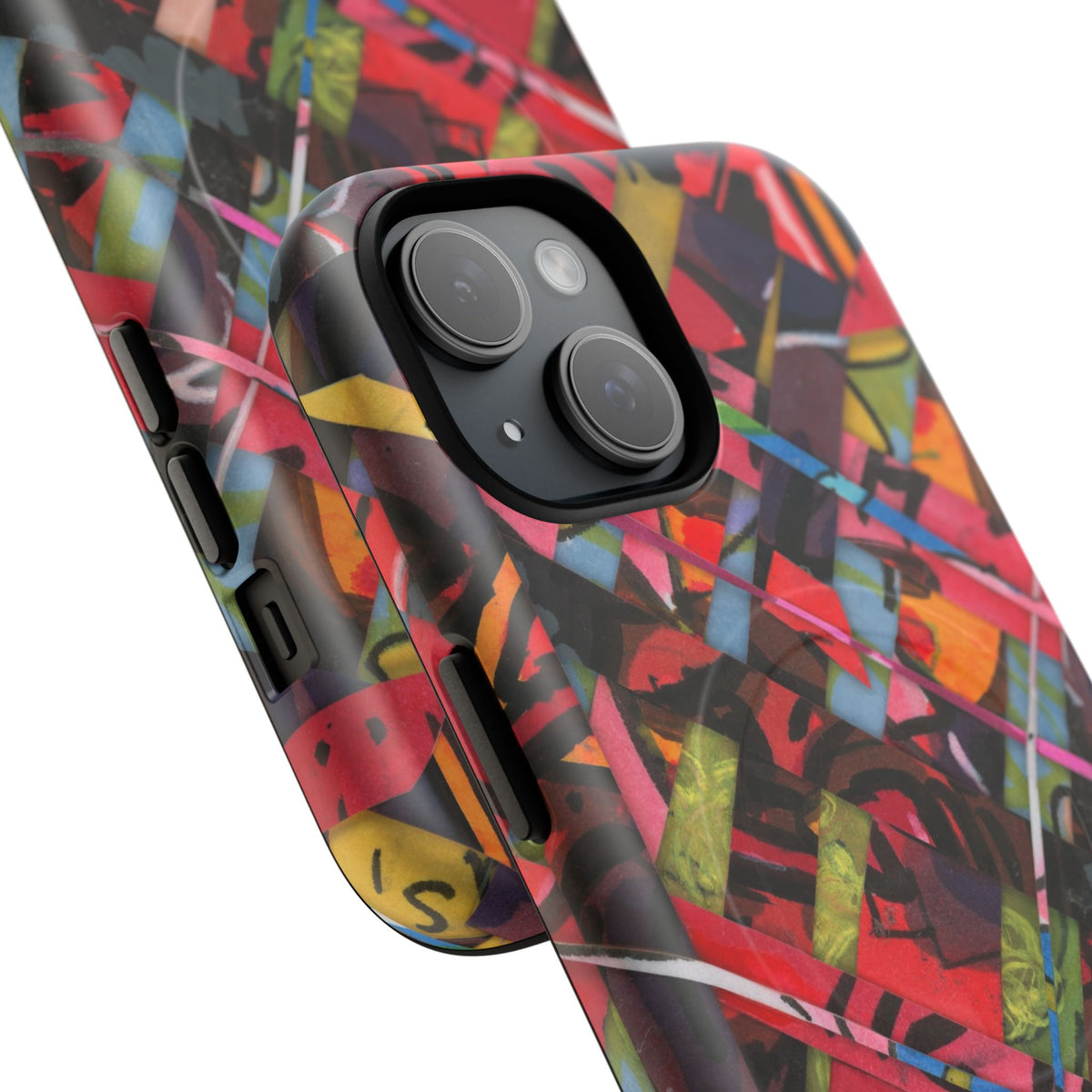 Abstracted Scraps Tough Magnetic Cases