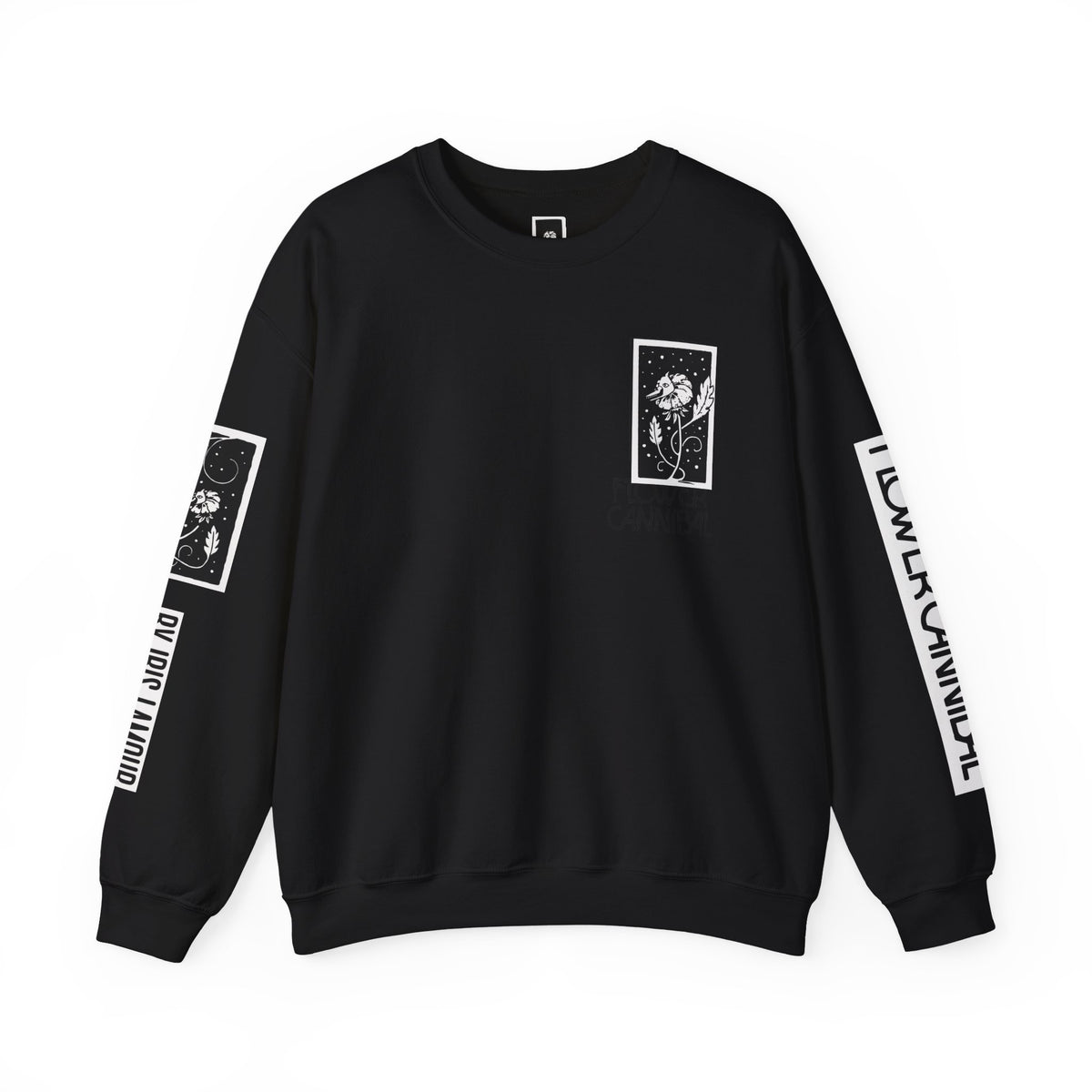Crewneck Sweatshirt (Unisex Heavy Blend™) - Flower Cannibal