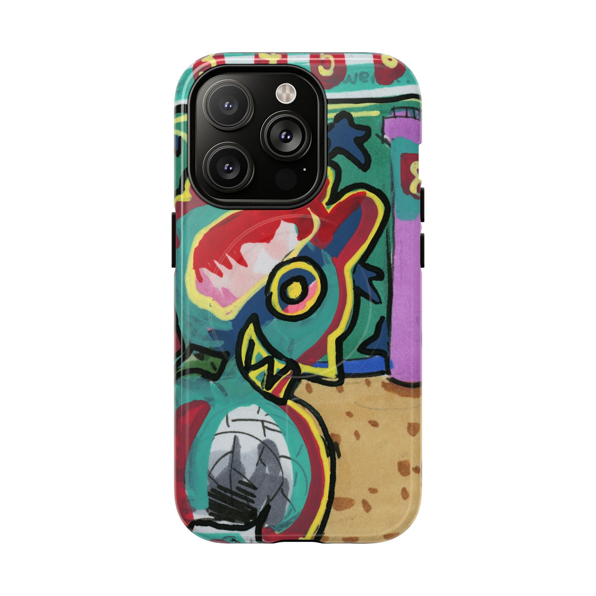 Smiley Creature Tough Magnetic Cases