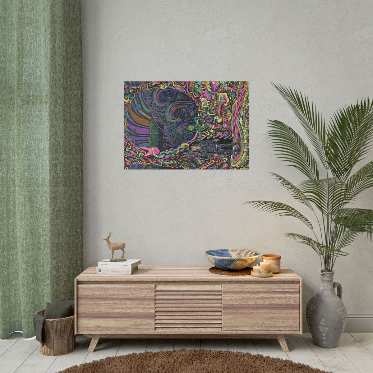 "Welcome to Floofle World" Print