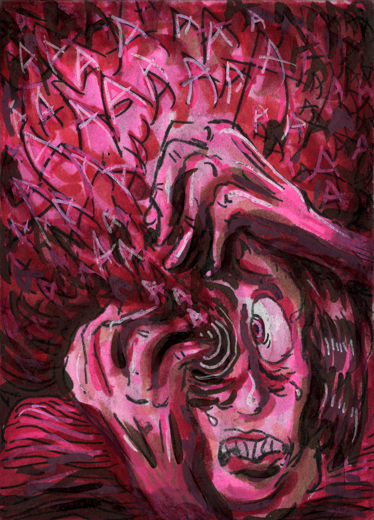 "AAAA" (original painting)