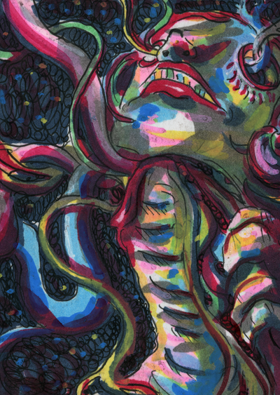 Clown Nightmare (original painting)