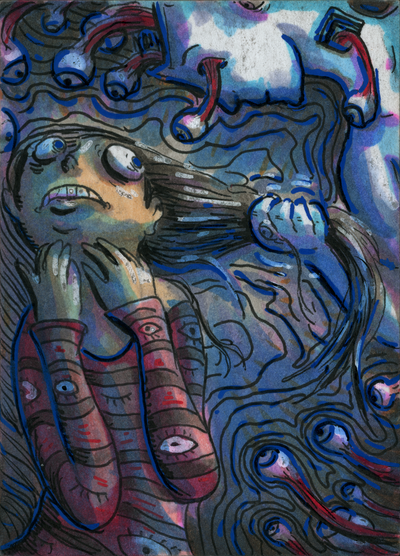 Creep (original painting)
