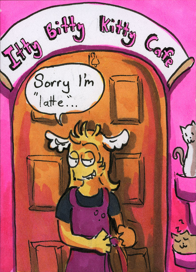 Floofle World chapter 2 panel 14 (Hand drawn)