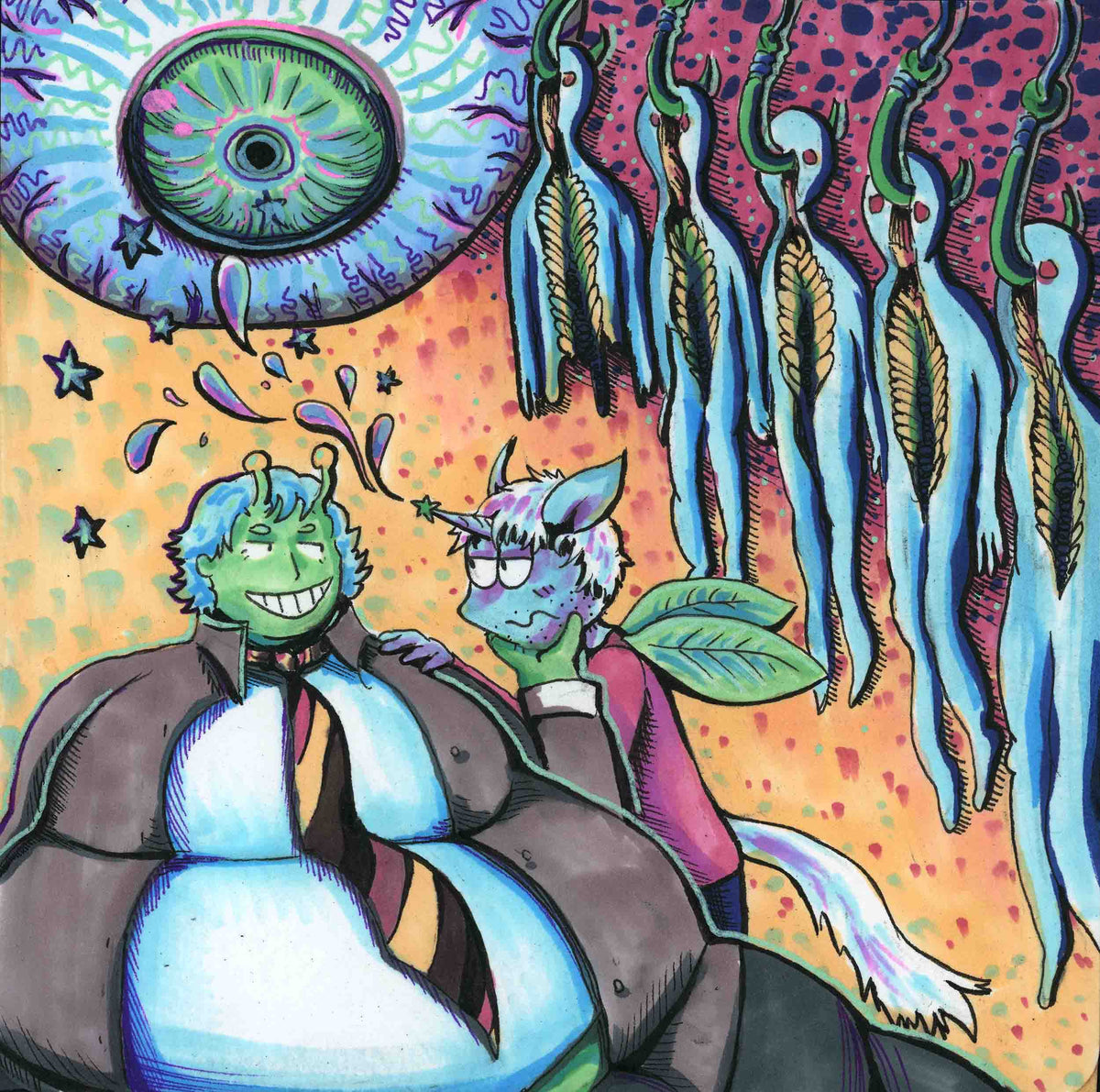 Brobert chapter 5 panel 3 (original painting)