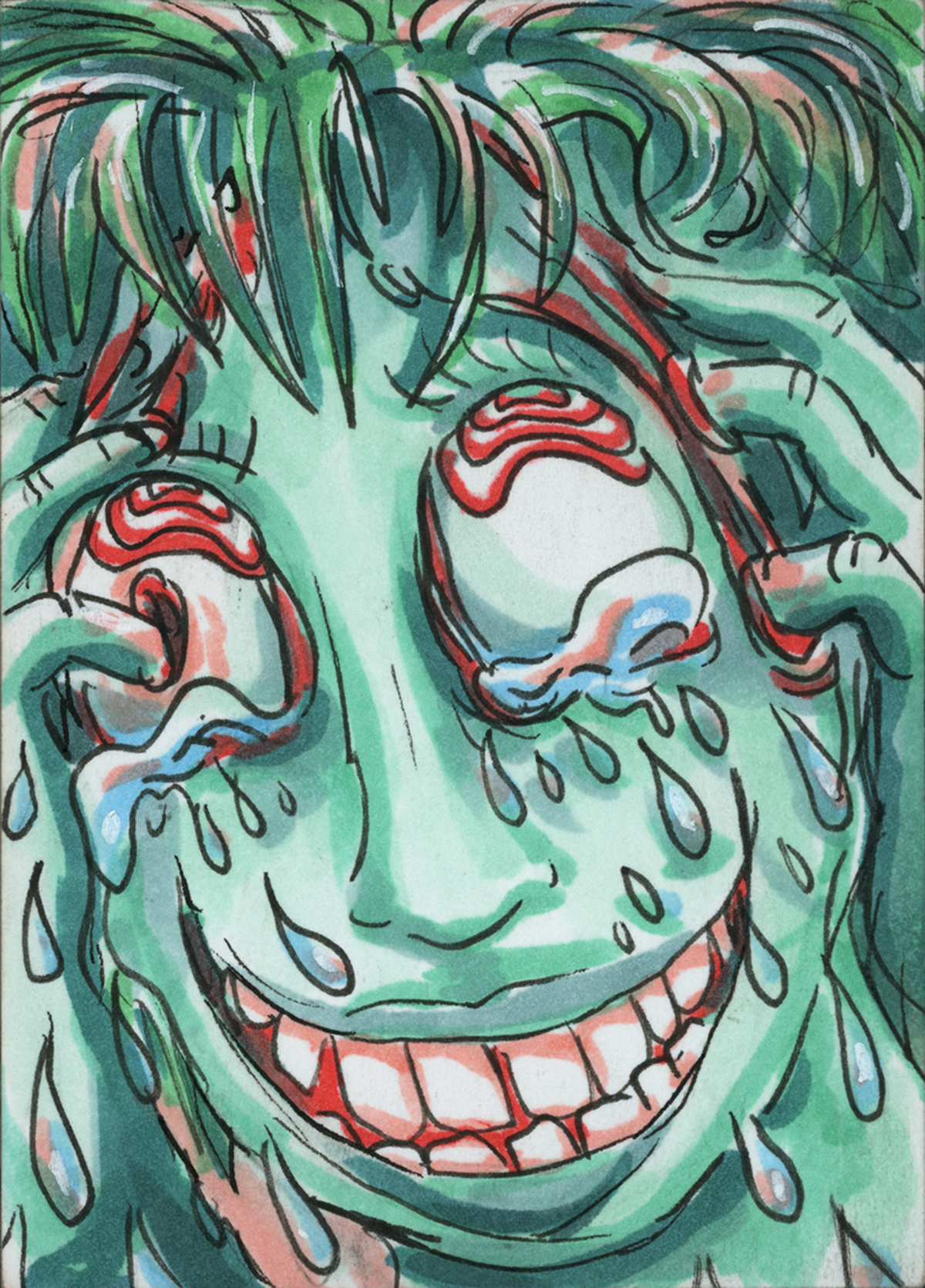 Overwhelmed (original painting)