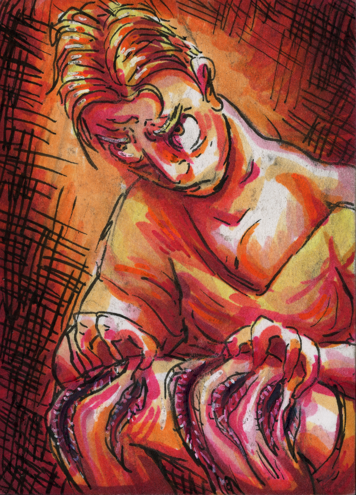 Rage (original painting)