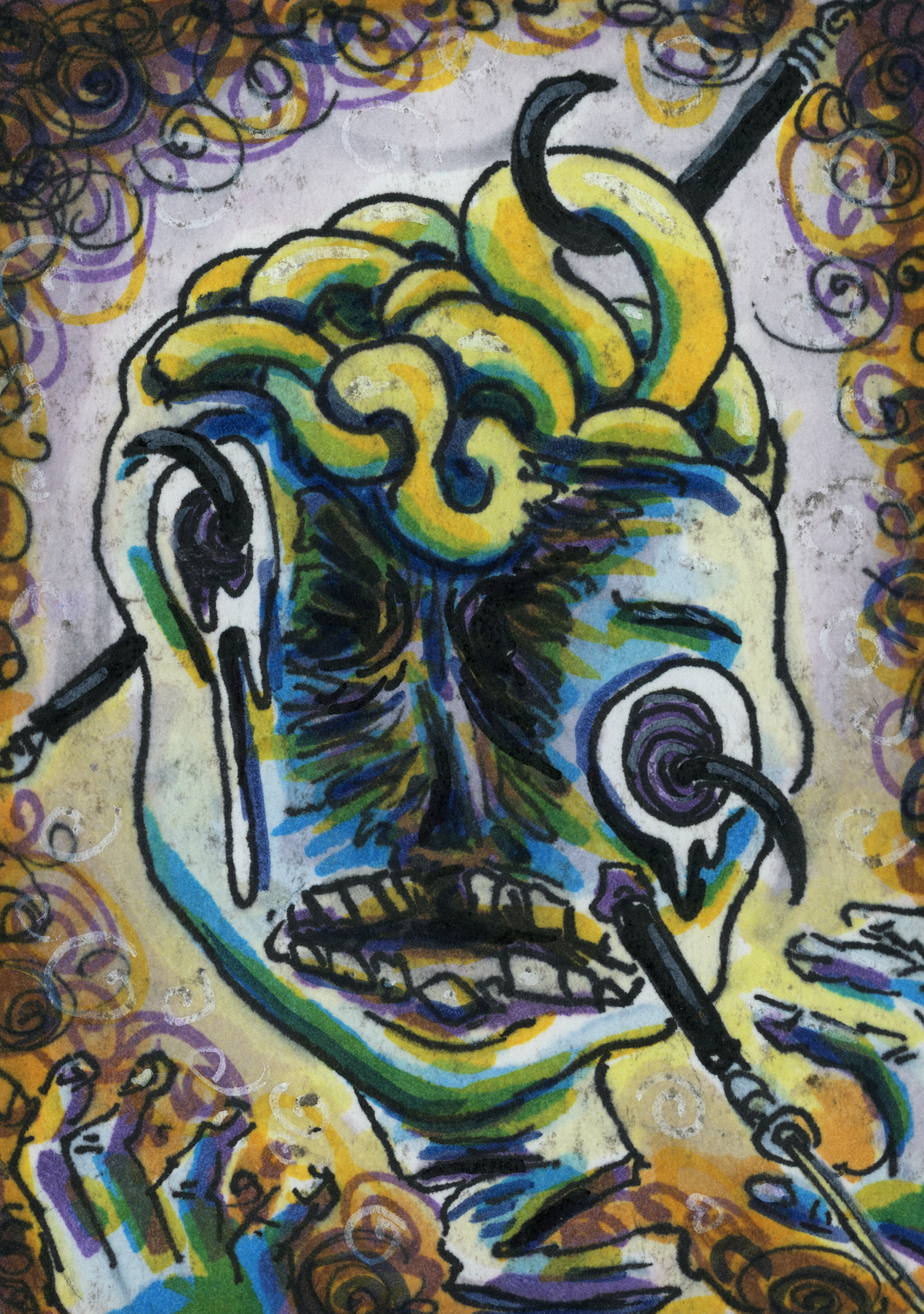 Torn Apart (original painting)
